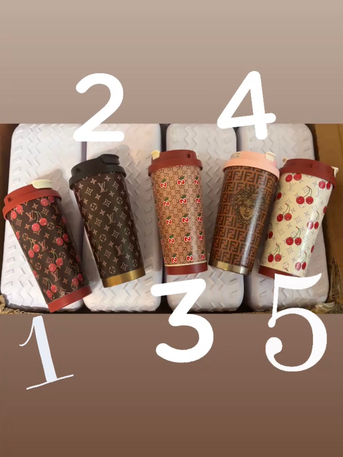 Designer Reusable Coffee Cups