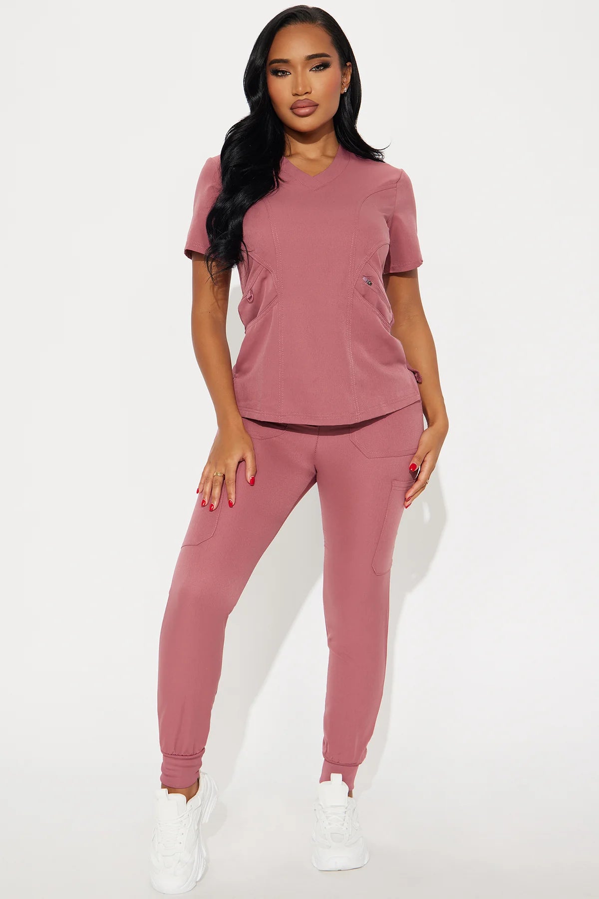 Rose Jogger Scrub
