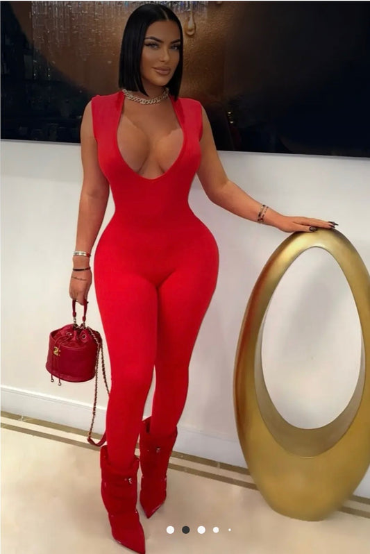 Red Jumpsuit