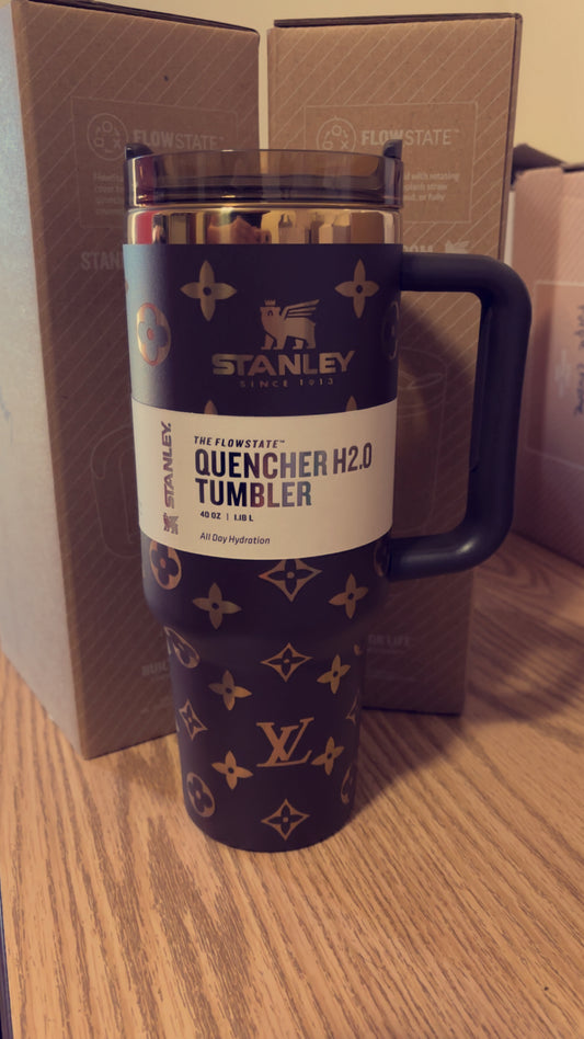 Rare Chocolate Brown LV Stanley