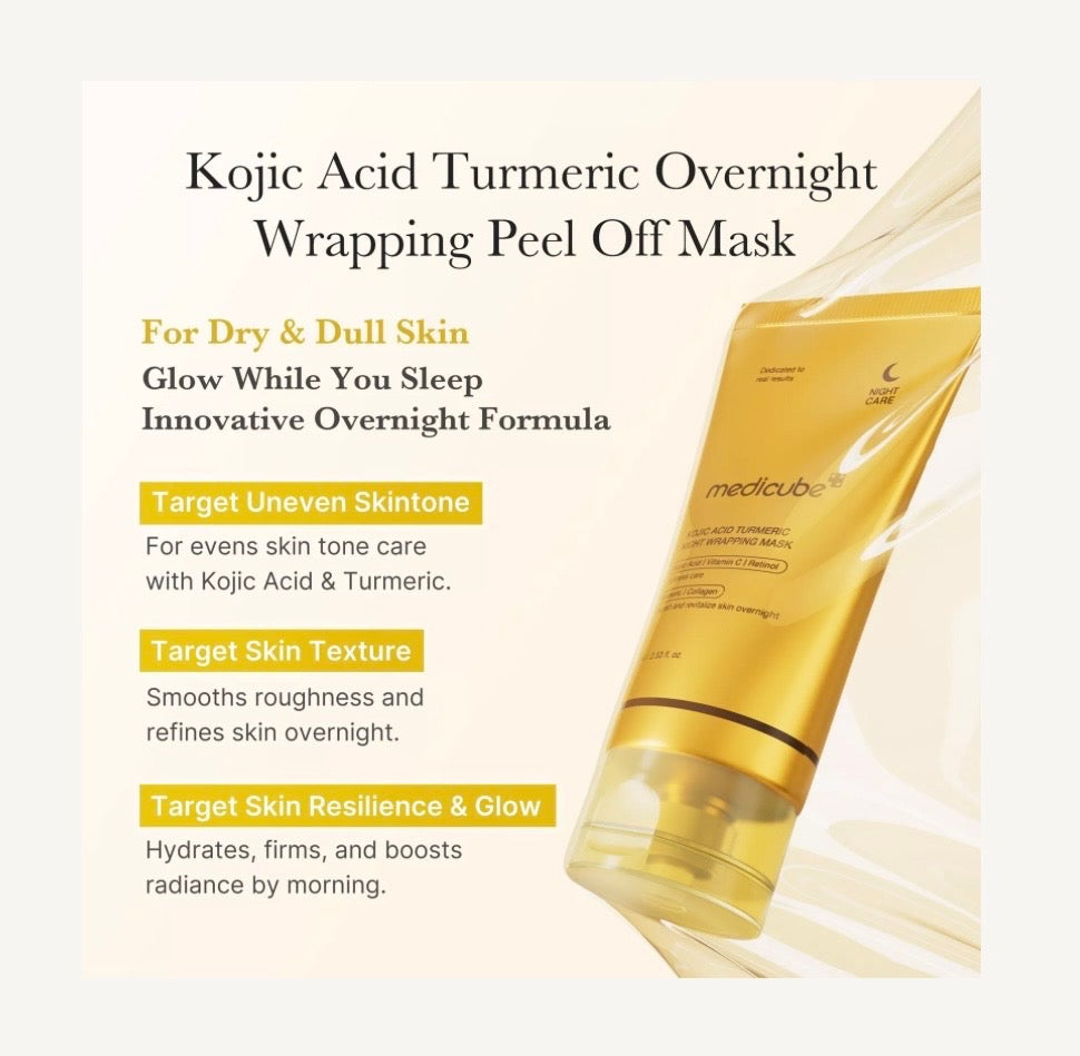 Kojic Acid Turmeric Night Wrapping Mask