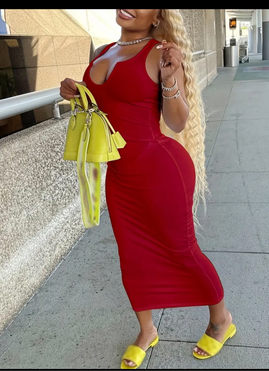 Red Sundress