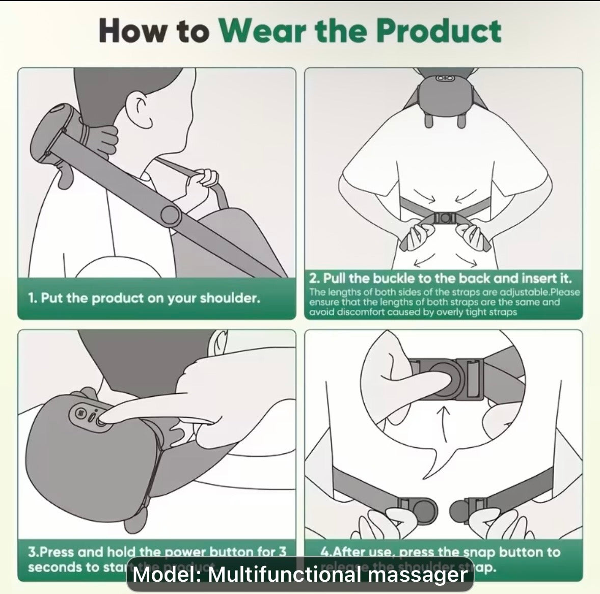 Neck & Shoulder Massager