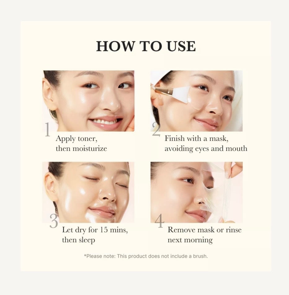 Kojic Acid Turmeric Night Wrapping Mask