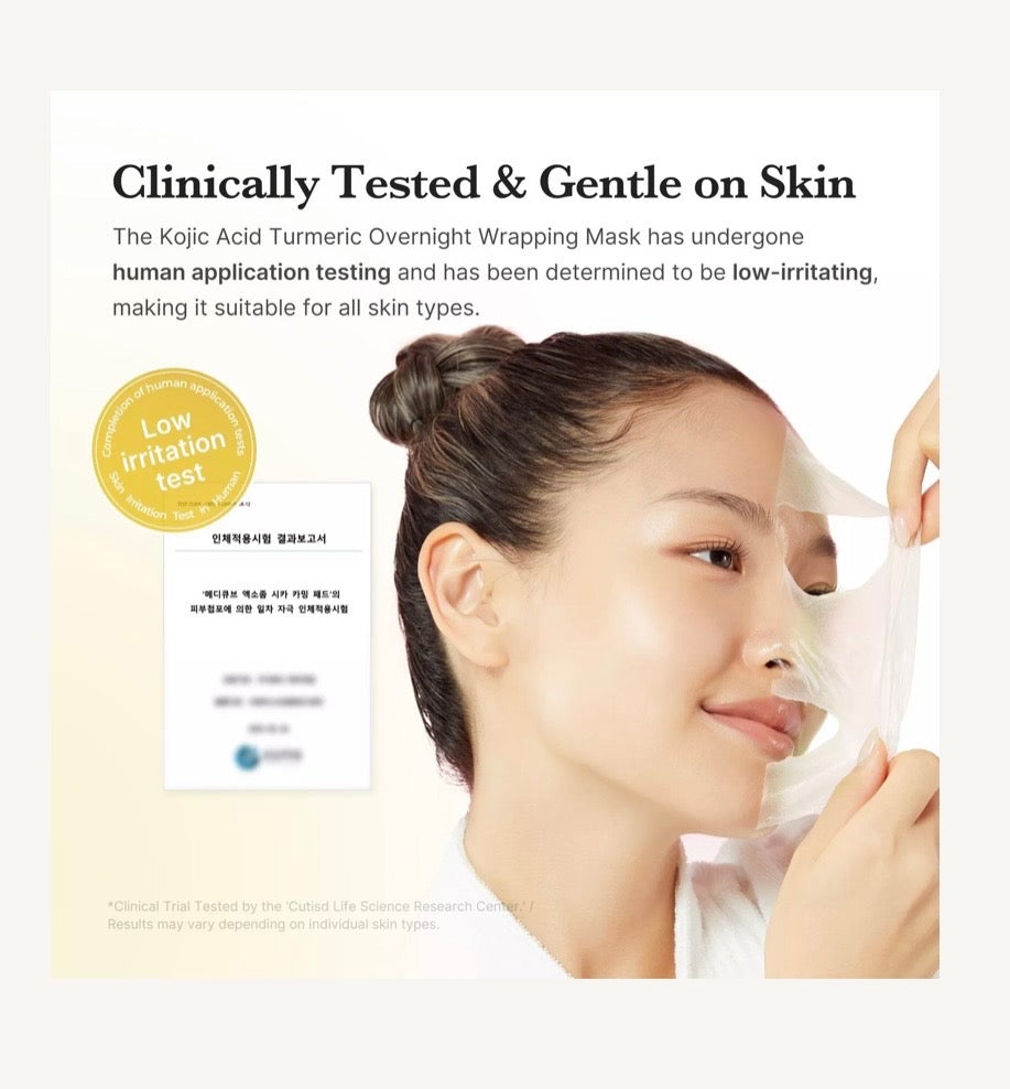 Kojic Acid Turmeric Night Wrapping Mask