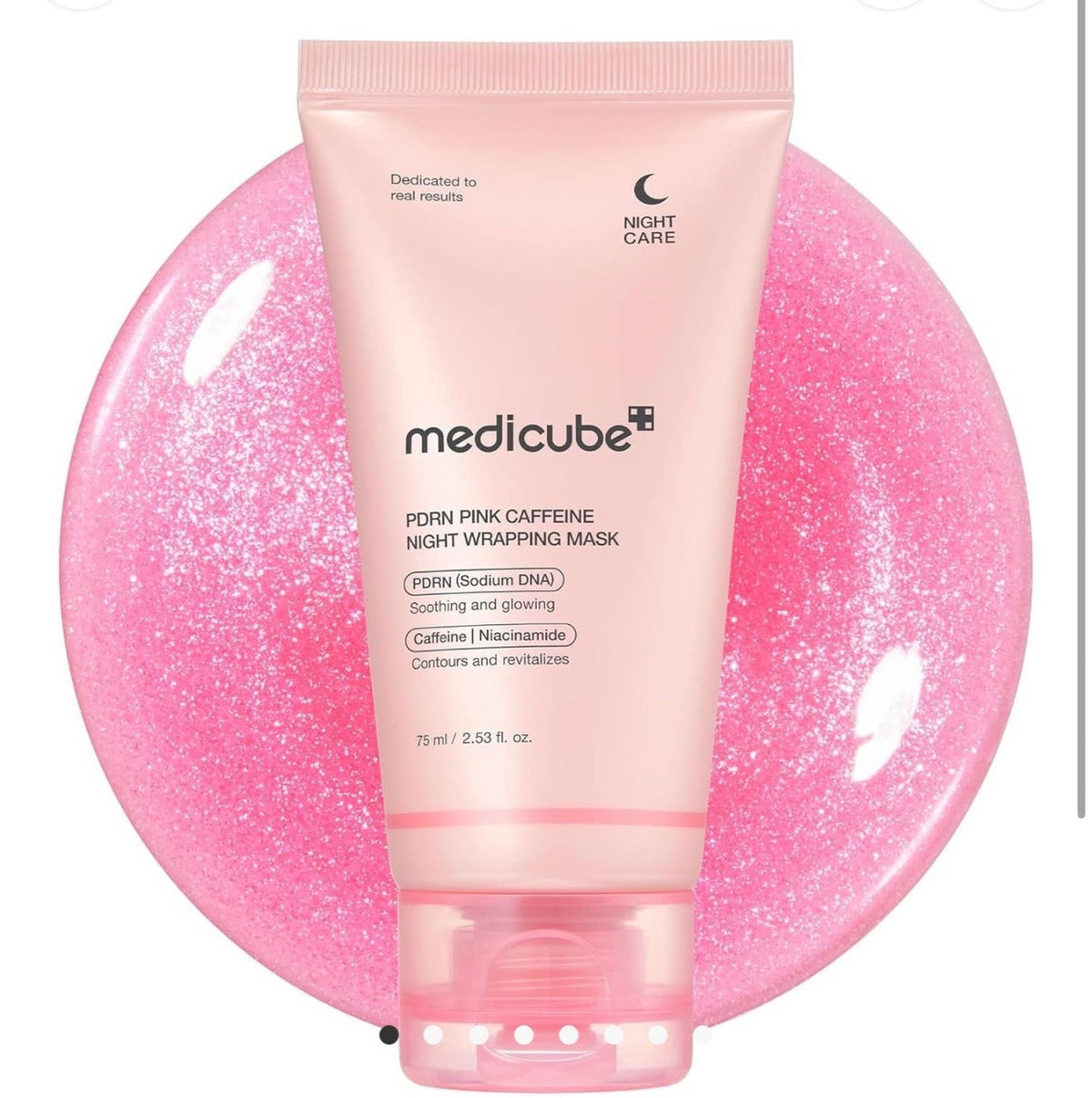 PDRN Pink Caffeine Night Wrapping Mask
