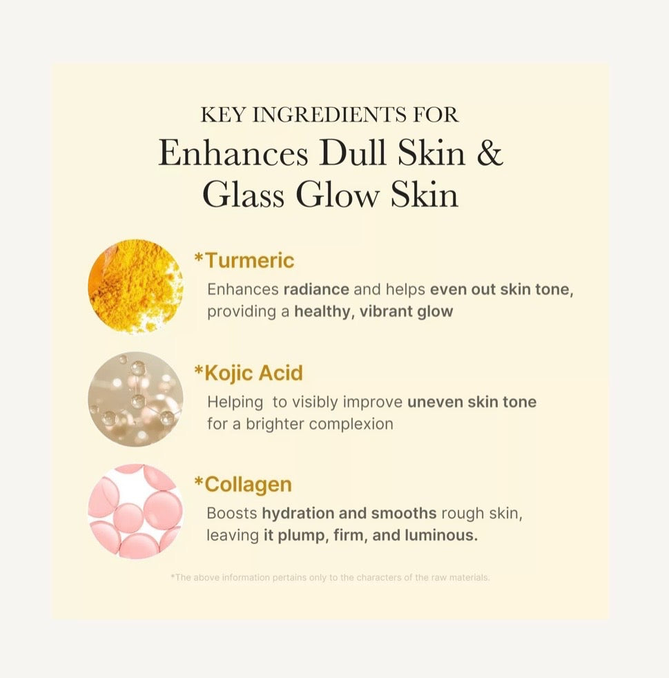 Kojic Acid Turmeric Night Wrapping Mask