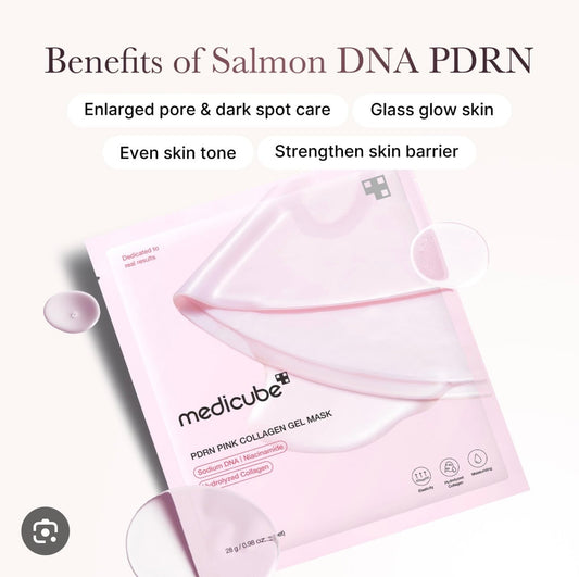 Medicube Salmon DNA PDRN Pink Collagen Overnight Mask