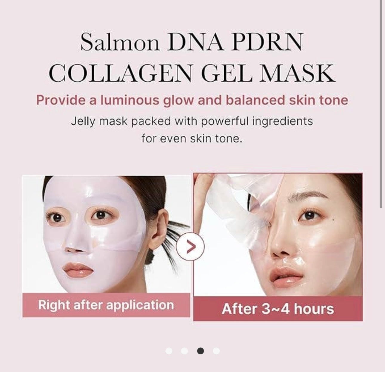 Medicube Salmon DNA PDRN Pink Collagen Overnight Mask